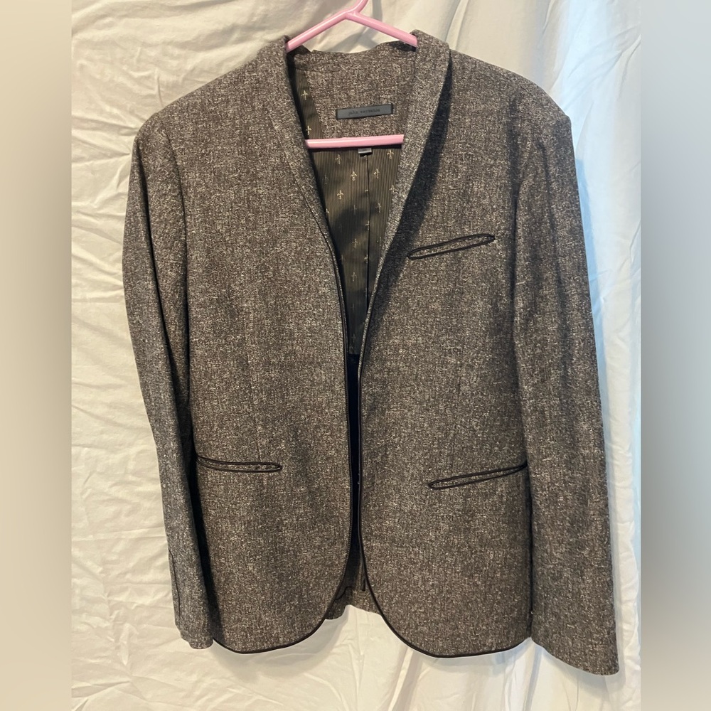 John Vervatos Sport Coat Blazer Jacket Made in Italy Size 48
